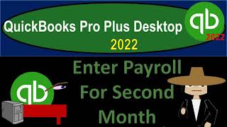 Enter Payroll For Second Month 8380