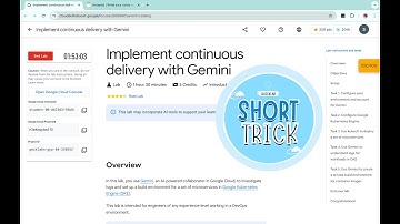 Implement continuous delivery with Gemini || #qwiklabs || #coursera  || [With Explanation🗣️]