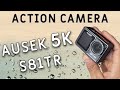 Экшн-камера AUSEK 5K S81TR  action camera  / обзор / ТЕСТ