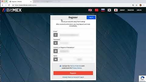 Big Network | How to register your account on Bitmex