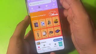 How to use jio mart application in your Poco C85 screenshot 1