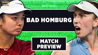 Eala vs Mertens | WTA Bad Homburg 2026 | Tennis Talk Preview