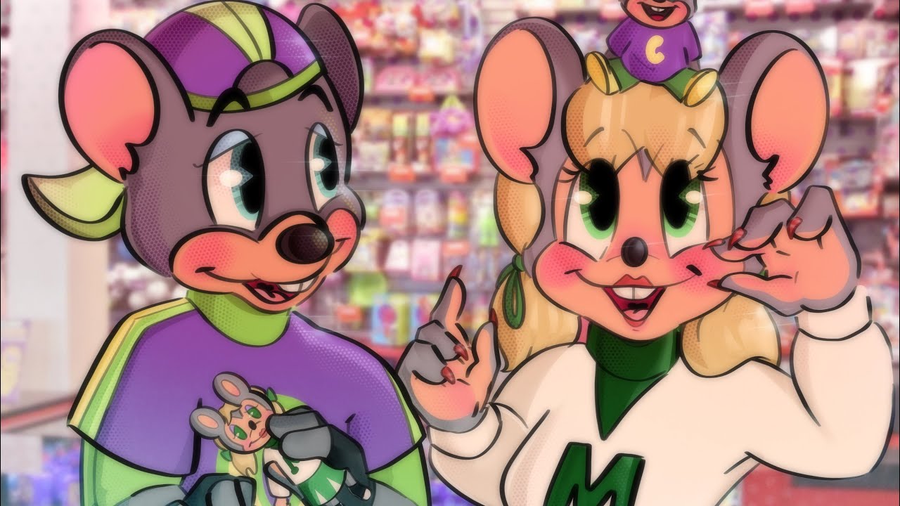 Prize Counter Chuck E Cheese And Mitzi Mozzarella Speed Paint K