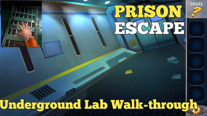 Prison Escape Puzzle Level 7 Underground Lab Walkthrough 