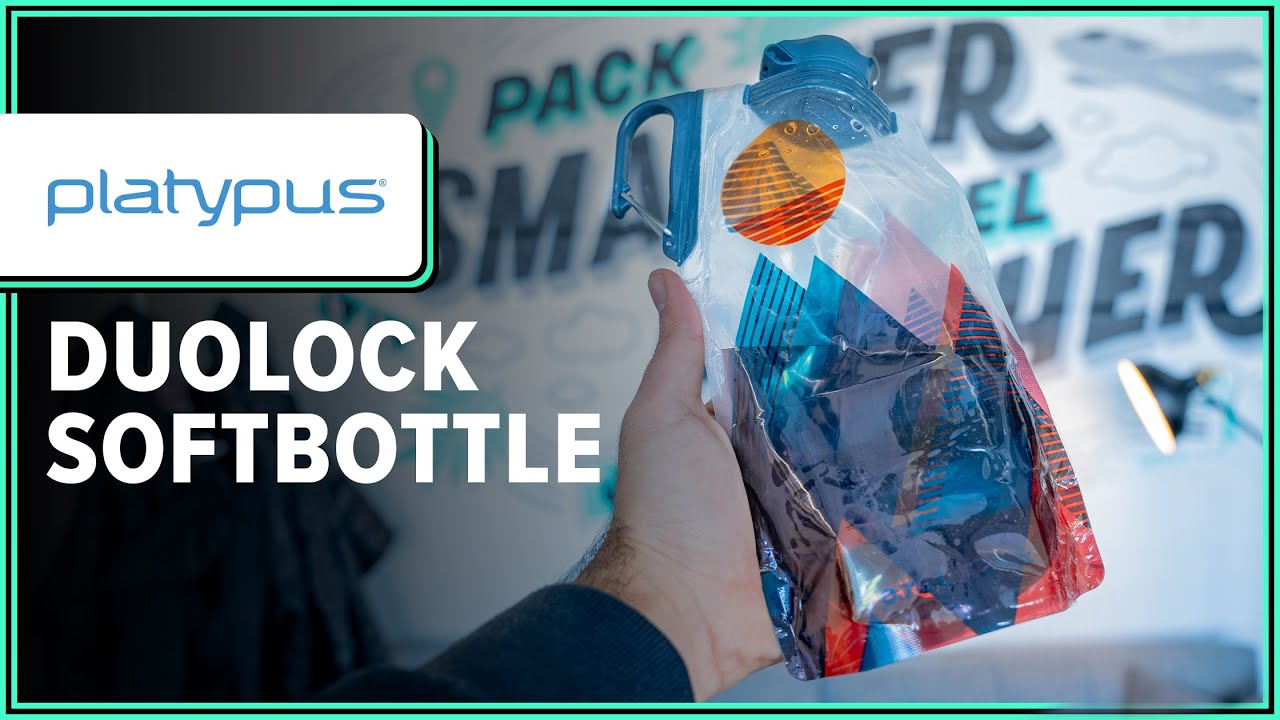 Most PACKABLE Water Bottle?  Platypus DuoLock SoftBottle Review