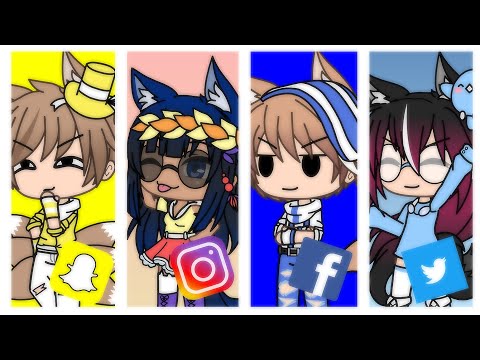 If Social Media Apps Had A Rap Battle// With Female Alpha OC’s!//(Read Description!)//gacha Life