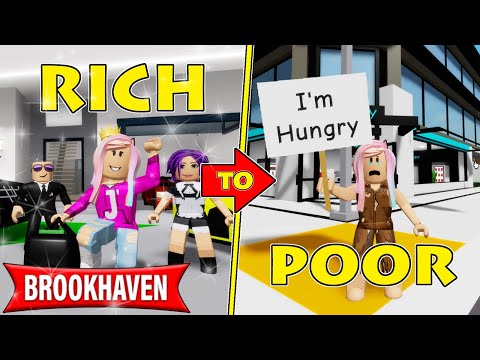 Janet Goes From Rich To Poor In Brookhaven! | Roblox Roleplay