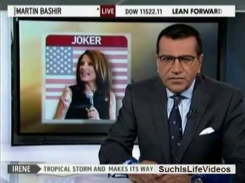 Martin Bashir On Bachmann's Hurricane Joke: Not Quite Funny 35 People Lost Their Lives