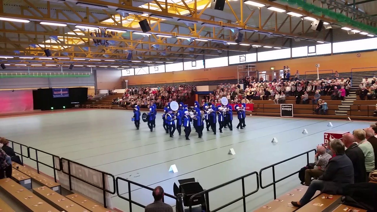 Marching Band Völklingen beim 1. Saarlandmarsch in Homburg