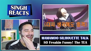 MAMAMOO Silhouette Talk Game REACTION!
