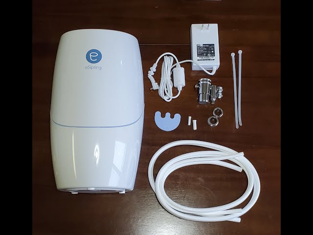 HOW TO INSTALL E SPRING WATER PURIFIER - YouTube