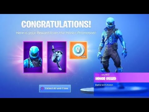How To Unlock The *NEW* Honor Guard Skin For FREE || Fortnite Battle Royale || FREE CODES