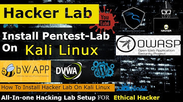 How to Install Web Penetration Testing Lab on Kali Linux | Setup Hacker Pentestlab