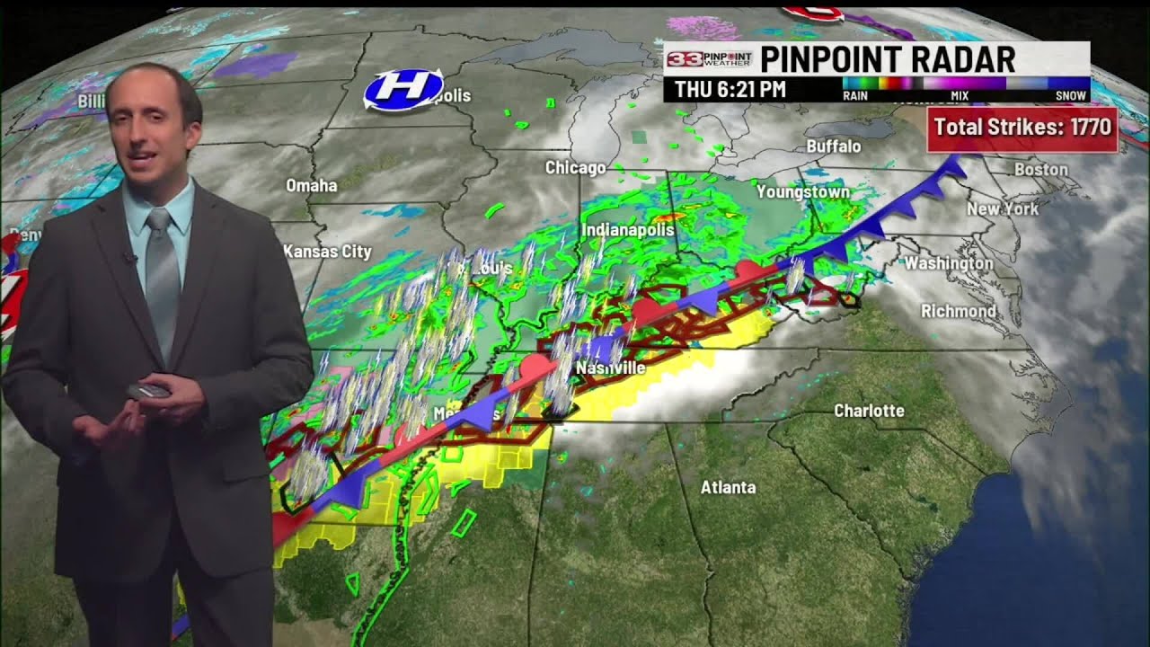 More rounds of rain and storms on the way - YouTube