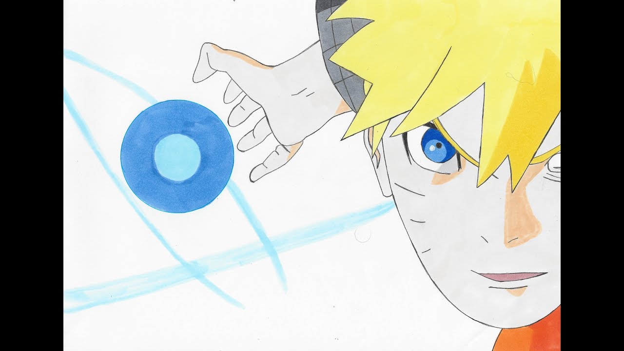 personal touch to rasengan drawing