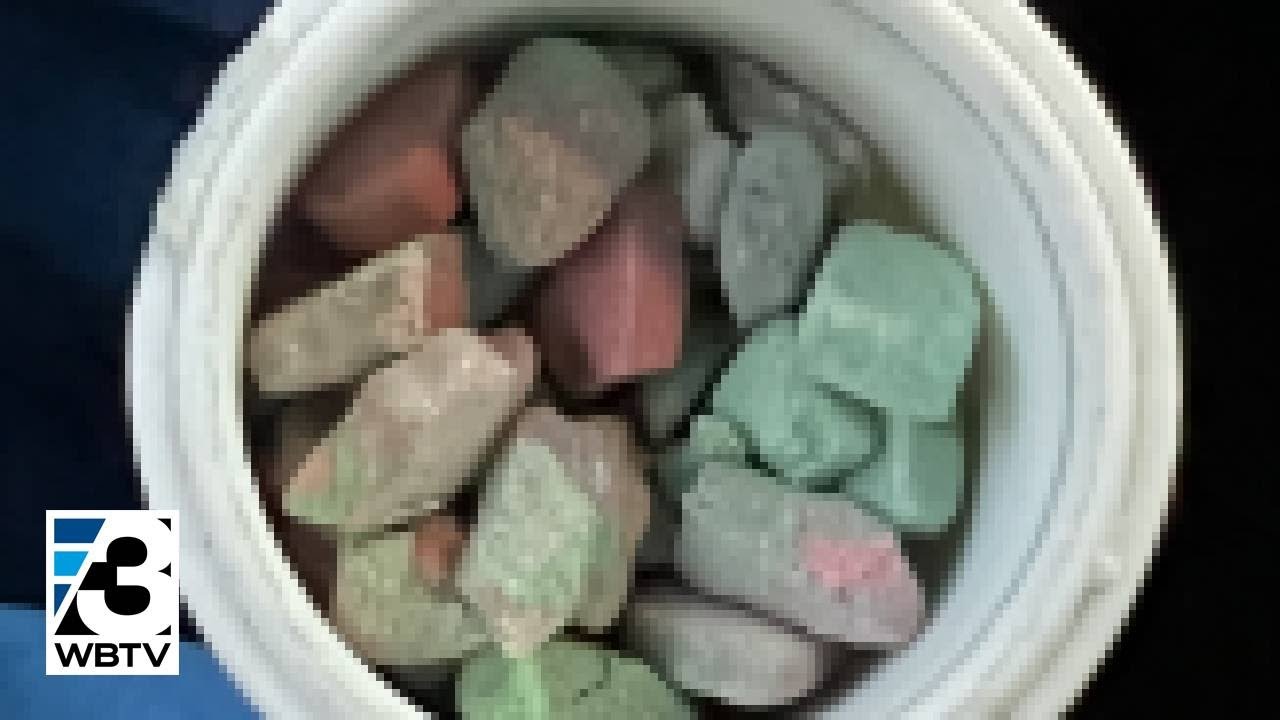 Rainbow fentanyl drug found in Charlotte looks like candy