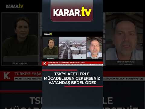 Nasuh Mahruki: TSK' yı afetlerle mücadeleden çekerseniz vatandaş bedel öder #shorts