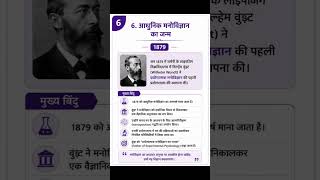 History of psychology with Miss psycho #hssc #krsirji #haryanagkai #haryanacetgkgs #exampreparation