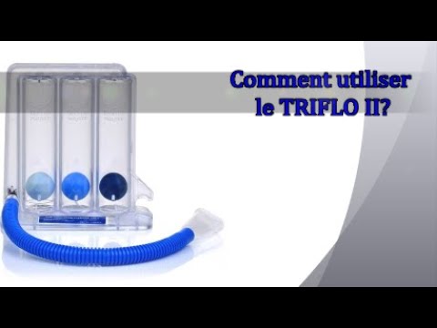 Spiromètre TRIFLO II - Exerciseur respiratoire