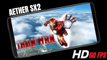 IRON MAN Gameplay in OnePlus 9 | 60FPS | Aether Sx2-PS2 Emulator |Introduction💯💯