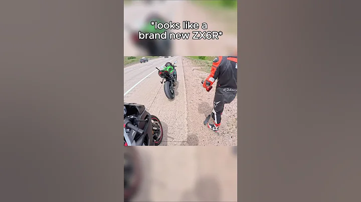 His bike is cooked..😭ZX6R recall? #motorcycle #bike #bikelife #motovlog #aprilia #kawasaki #shorts