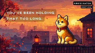 1 Hour Autumn Pixel Art Ambient Music Cozy Sleep Study Music Kibo Watches the Leaves Fall