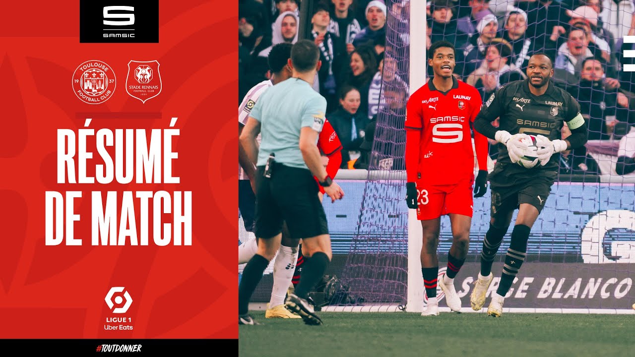 ⚽ Saison 23/24 - J16 | Toulouse FC / Stade Rennais F.C. - Le résumé (0-0)