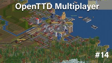 OpenTTD Multiplayer Sibling Fight! - Part 14 - Brother catching on!