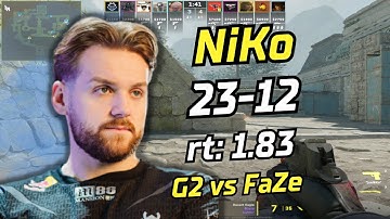 CS2 POV | G2 NiKo (23-12) vs FaZe (ancient) | RMR EU | Feb 15, 2024 #cs2 #demo #g2