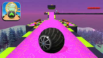 Sky Rolling Ball 3D Gameplay Speedrun iOS Android Level 233