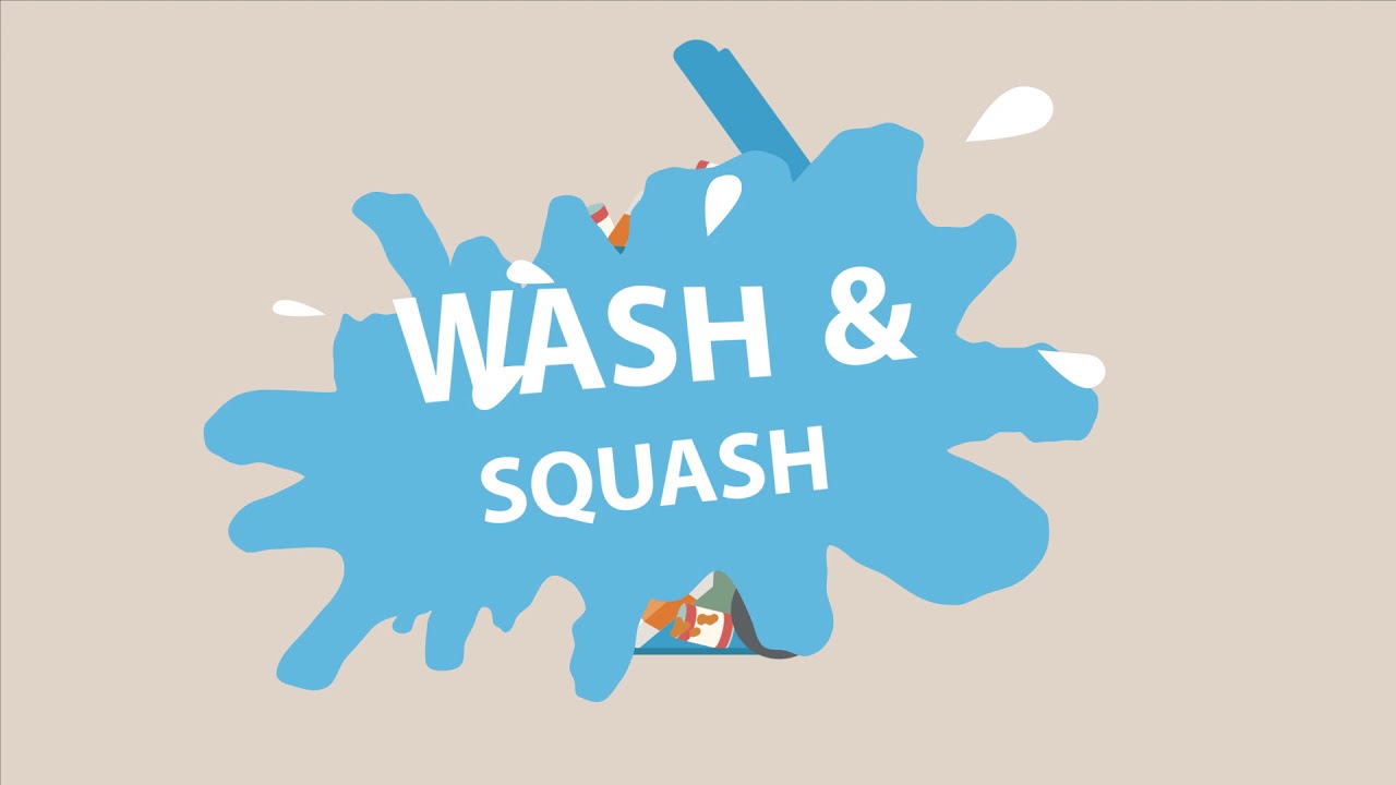 Wash and Squash your recycling Derby City Council (with subtitles