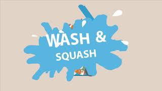 Wash and Squash your recycling - Derby City Council (with subtitles)