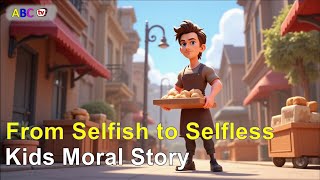 🍞 From Selfish to Selfless | A Kids Moral Story About Generosity, Kindness, and the Joy of Giving💛