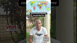 List of countries Ugandans can enter Visa - Free. #travel #visas #uganda #africa