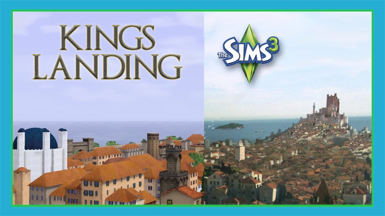 Game of Thrones on The Sims! - King's Landing Overview