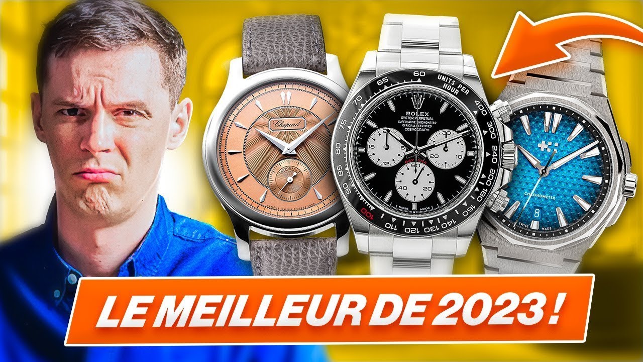LES MEILLEURES MONTRES de 2023 ! - YouTube