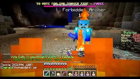 Minecraft PvP Forbidden_Archer kill aura hax