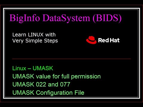 Linux UMASK ll UMASK Configuration File ll UMASK 022 and 077 ll UMASK  /etc/profile and /etc/bashrc