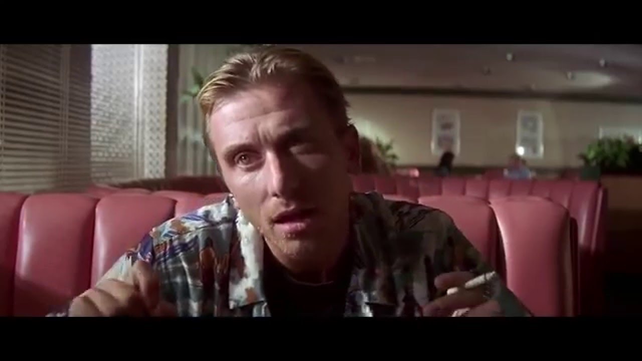 Pulp Fiction "Honey Bunny" scene voiced by Kermit and Miss