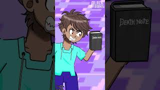 How Smart Steve Save Alex With Deathnote | The Amazing Digital Circus #Shorts #Minecraft #Pomni