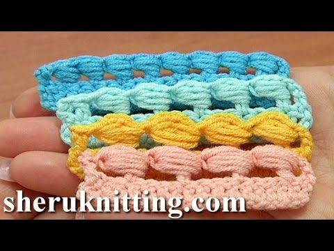 Puff Stitch Worked Around Post How to/Different Ways