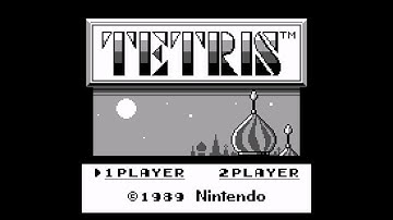 Tetris (Game Boy 60Hz) - Intro / Attract Mode