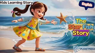 How a Girl Help Starfish to Survive | Brave Girl Story | Starfish Story | Story in English