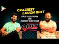 LAUGH YOUR HEAD OFF: Saif Ali Khan & Arjun Kapoor's MADDEST quiz ever | Bhoot Police