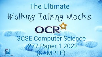Walking Talking Mock - OCR P1 2022 - Questions 1b, 2 (free sample)