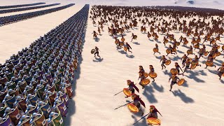 SPARTAN ARMY vs ROMAN LEGION | Ultimate Epic Battle Simulator screenshot 5