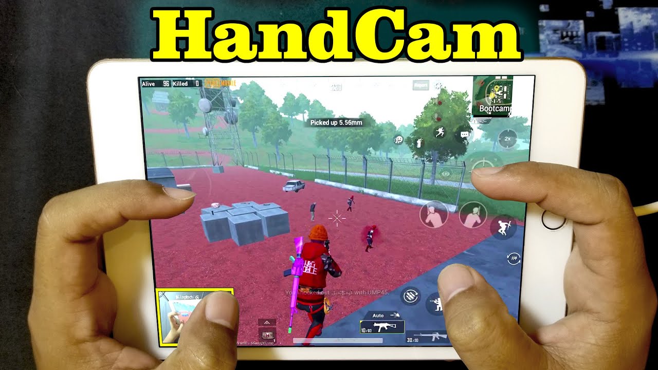 iPad Mini 5 PUBG Mobile | HANCAM 4 Finger + No Gyro #1 - YouTube