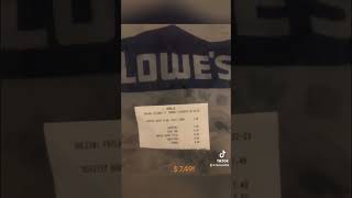Lowe’s trash bags 120 for $ 7.49!