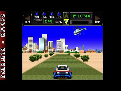 Super Nintendo - Jaleco Rally - Big Run - The Supreme 4WD Challenge © 1991 Jaleco - Gameplay
