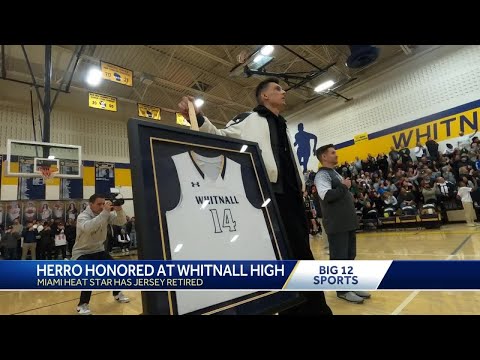 Heat guard Tyler Herro's jersey retired at Whitnall High School